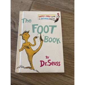 Dr Seuss,  THE FOOT BOOK, 1968 1st edition Excellent‎ Condition See Images